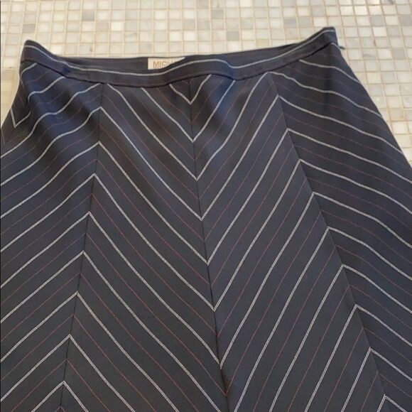 Michael Kors Silk Black Skirt - Picture 2 of 5